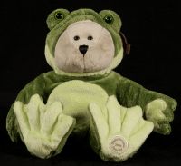 Starbucks Bearista 2005 39th Edition Conservation Frog Bear Plush